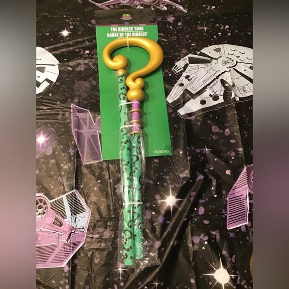 The Riddler Can DC Comics | Holiday | Dc Batman The Riddler Cane Halloween Costume ...